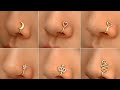 Latest nose pins designs for girls  trending nose pins for girls  nose pins styles