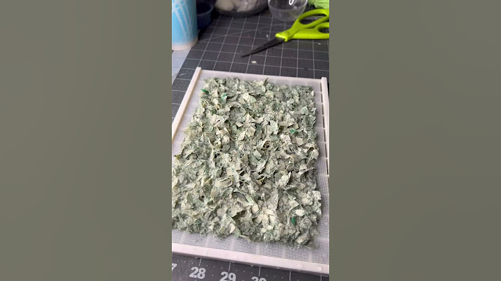 Money paper 💵 #artprocess #papermaking #paper #money