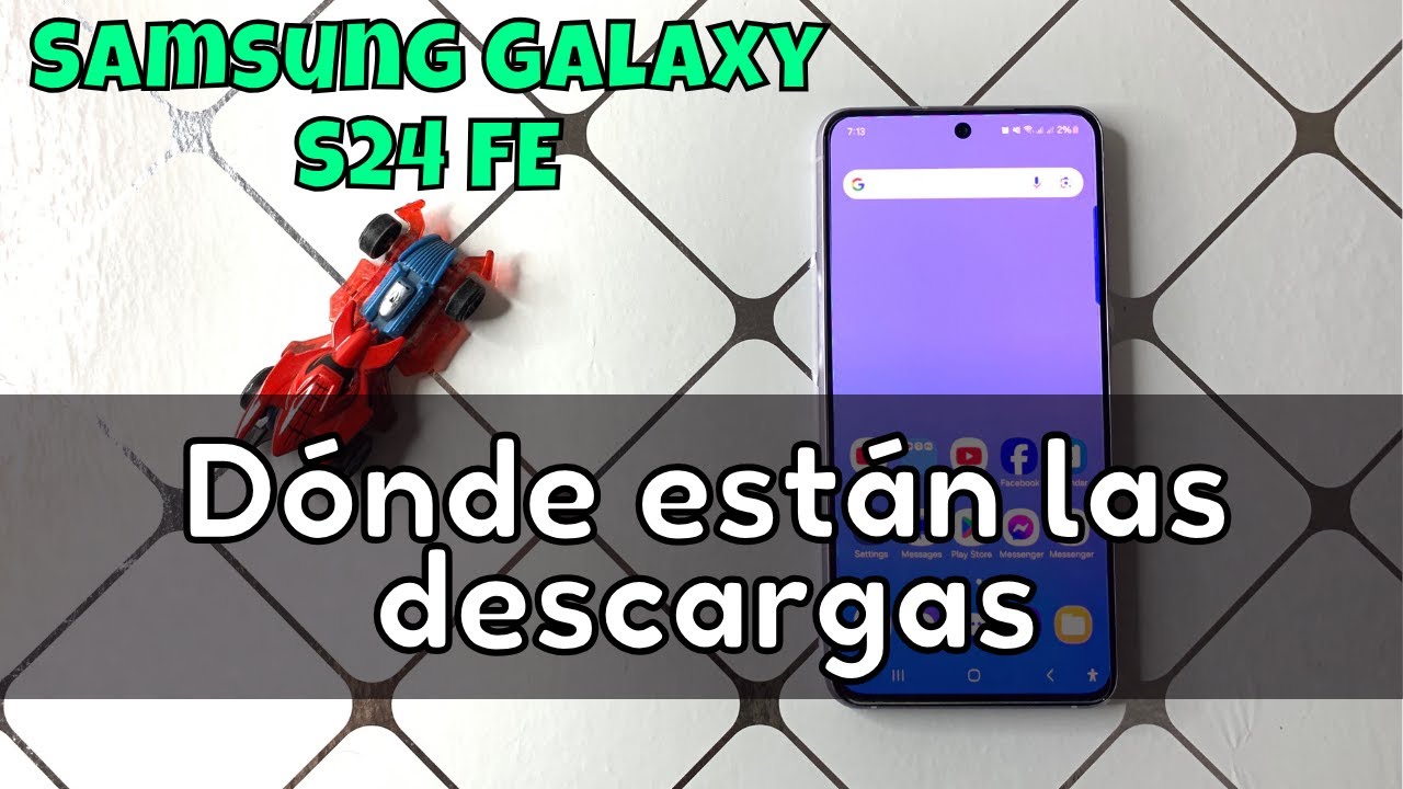 ¿Dónde están las descargas en Samsung Galaxy S24 FE - YouTube