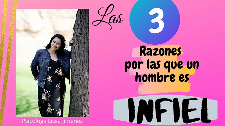 Las tres razones por las que un hombre es infiel