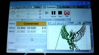 RaspberryPi CNC GCODE Sender