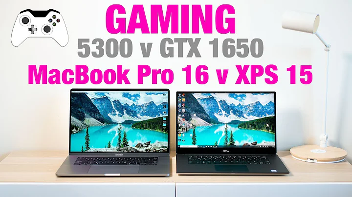 So sánh Gaming MacBook Pro 16 và XPS 15 7590 trên Windows