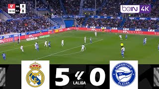 Real Madrid contre Deportivo Alavés [5-0] | LaLiga 2023/24 | Résumé de Match!