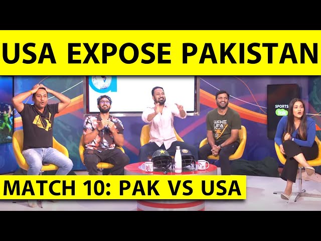 🔴PAK vs USA:  BIGGEST SHOCK, WILL PAKISTAN BE OUT OF WORLD CUP AFTER LOSING TO USA?| #t20worldcup class=