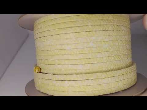 Набивка арамідна CAZ-260 14х14, видео 1