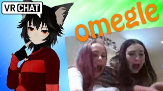 OMEGLE GIRLS TERRIFIED BY VRCHAT WOLF BOI