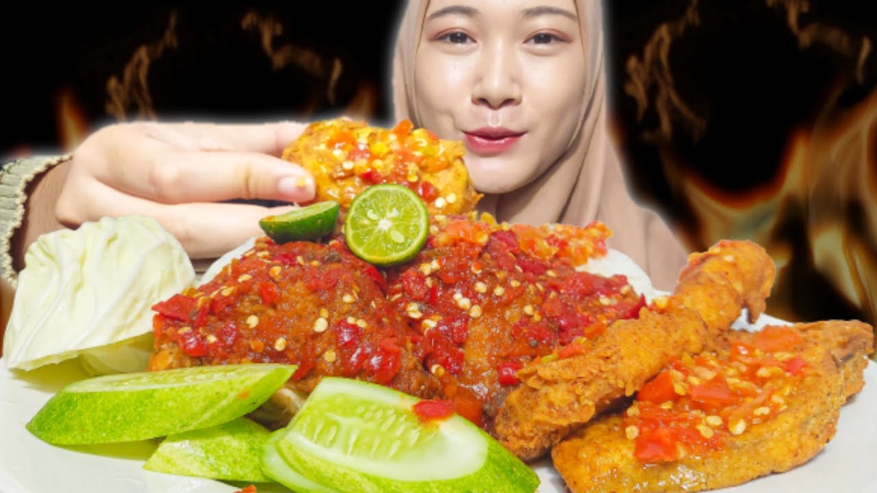 BERASA DI TEMPONG!!! NYOBAIN AYAM GEPREK BENSU SAMBEL TEMPONG