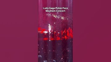 Thumbnail of Lady Gaga Poker Face Drama Mayhem Concert #ladygaga #mayhem #mayhemconcert #ladygagaconcert