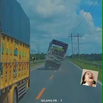 Viral, truk bayi tabung oleng parah😱😱 #bayitabung #bayitabungofficial #oleng_parah #storywa #shorts