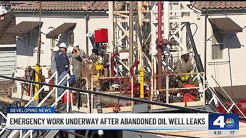 Emergency drilling operation underway in Newport Beach