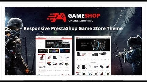 Gameshop - Responsive PrestaShop Shopping Themes | Themeforest Templates