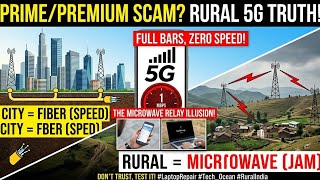 Full 5G Bars but Zero Speed? 😡 The Reality of Rural Network Jamming! #tech_ocean #internet