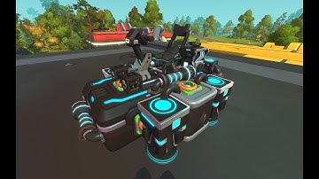 Scrap Mechanic Survival - HJCP-Transport | Fly and Fuel consume ( Full Control )