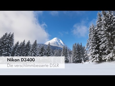 Video: Hat die Nikon d3400 Belichtungsreihen?