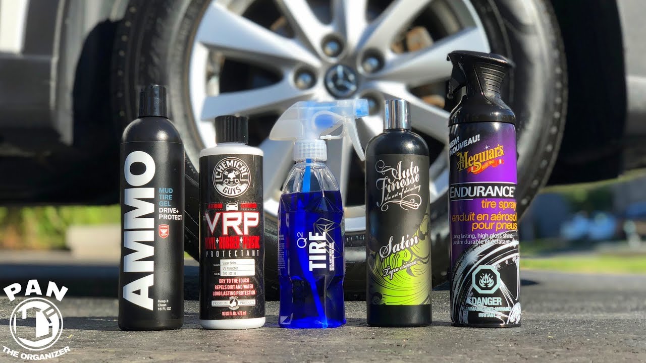 THE BEST TIRE DRESSING! Who will win? (PART 1) 