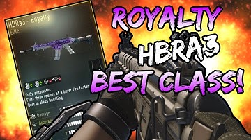 "ROYALTY HBRa3" AMAZING GUN! - Advanced Warfare: Best Class Setup!
