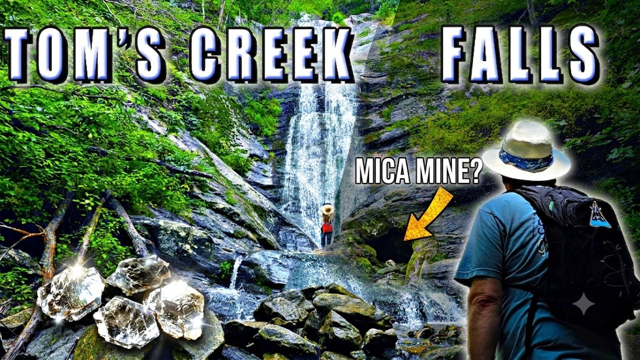 Searching for the Hidden Mica Mine at Toms Creek Falls