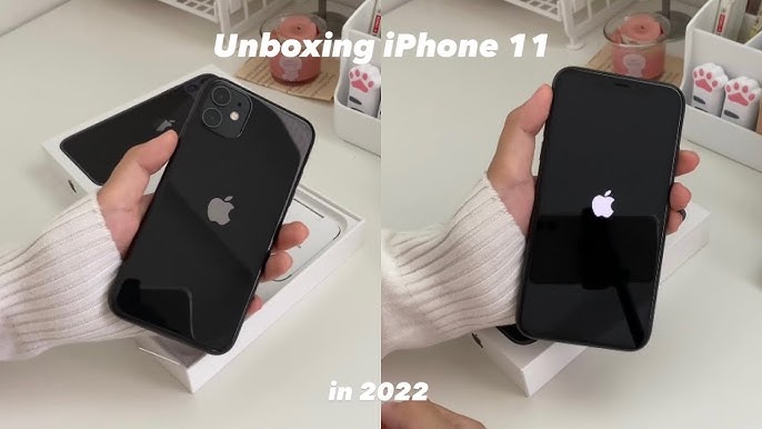 Déballage d'un iPhone 11 reconditionné 