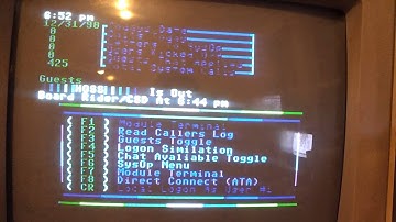 Commodore 64 C-Base 2.0 and BBS Server settings.