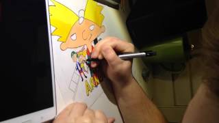 Time Lapse Drawing Hey Arnold