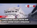 China&#39;s First Smart Cruise Ship Supply System Starts Operation