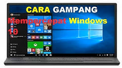 cara setting windows 10 biar gak lemot - Durasi: 4.53. cara setting windows 10 biar gak lemot - Durasi: 4.53.