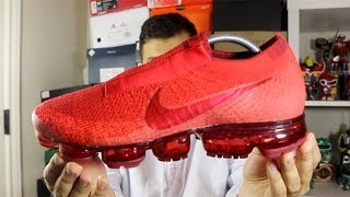 Nike Air Vapormax Laceless Red Review 