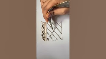 Grid design❤️ tutorial😌 #creativehenna #henna #mehndi #hennadesign #hennaart #goviral #mehandi