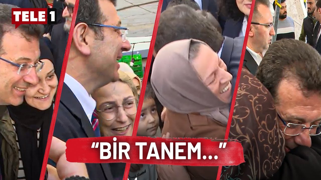 Ekrem İmamoğlu pazarda ilgiden yürüyemedi