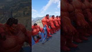 Spiderman vs Devil Hulk Crazy Ragdolls Gta5 #gta #spiderman #ragdolls