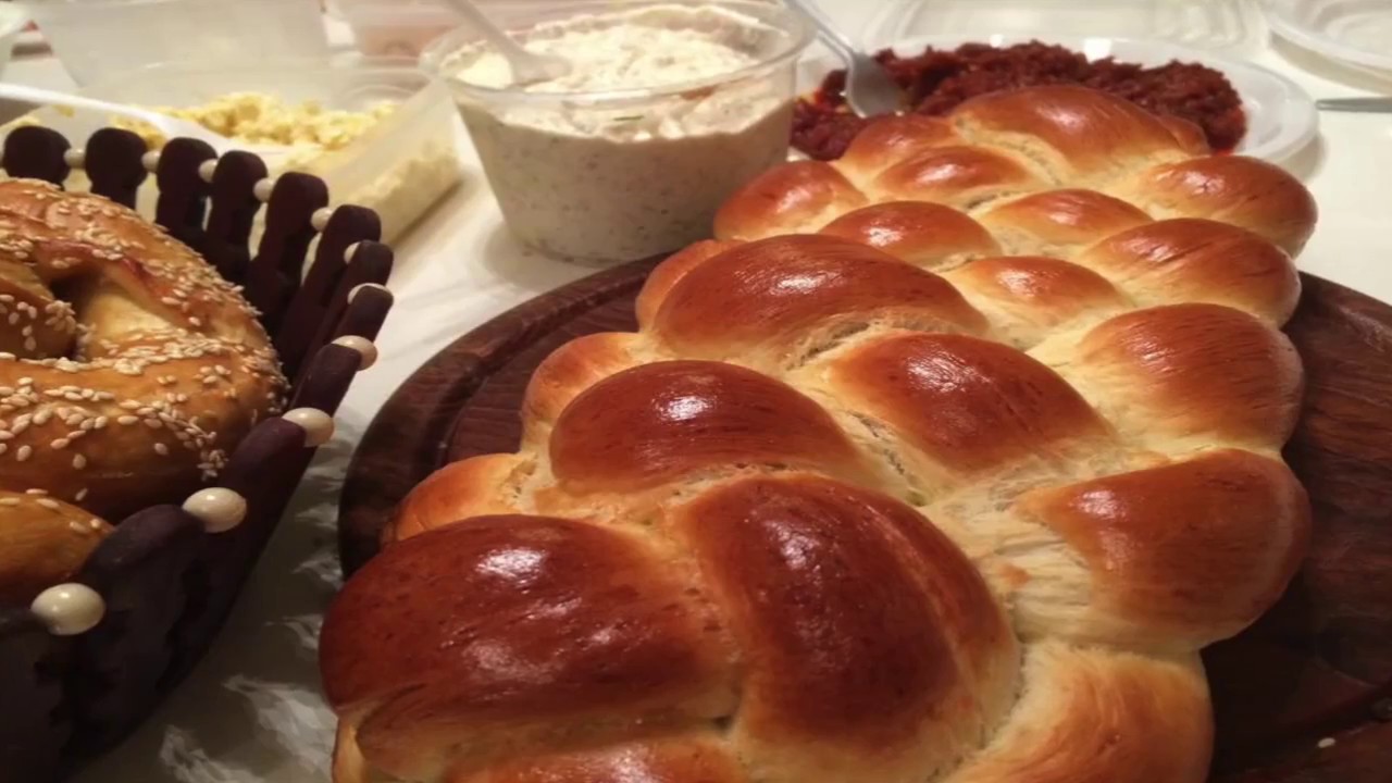 קליעת חלות - 4 רצועות, 5 רצועות ו6 רצועות