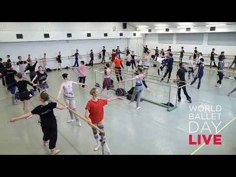 World Ballet Day 2019 LIVE class with the Bayerisches Staatsballett