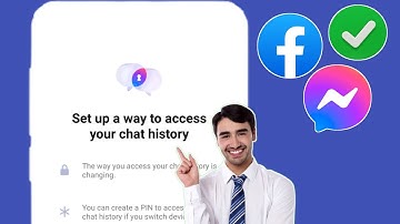 Messenger wants to create PIN. How to ignore this message | Set up a way to access your chat history