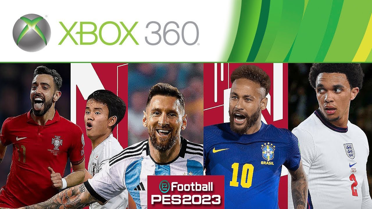 PES 2023 / 2024 Futebol - Jogo Para Xbox 360 LT 3.0