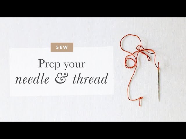How To Sew Without A Needle And Thread - Let Go of Being Perfect