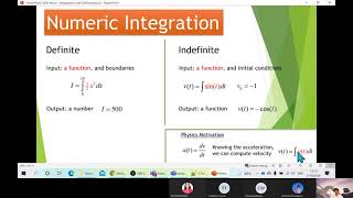 Mathematical Physics 04 - Numerical Integration