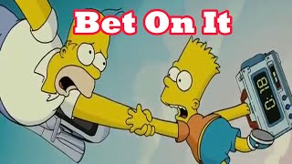 Homer and Bart Bet On It (2,000 Sub Special!)