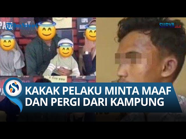 VIRAL Video Klarifikasi Permintaan Maaf Kakak Kandung Pelaku Pembunuhan 1 Keluarga di Babulu PPU! class=