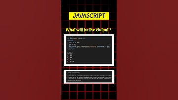JavaScript Interview questions || Js Quiz #shorts #mrcoder #MRCODER