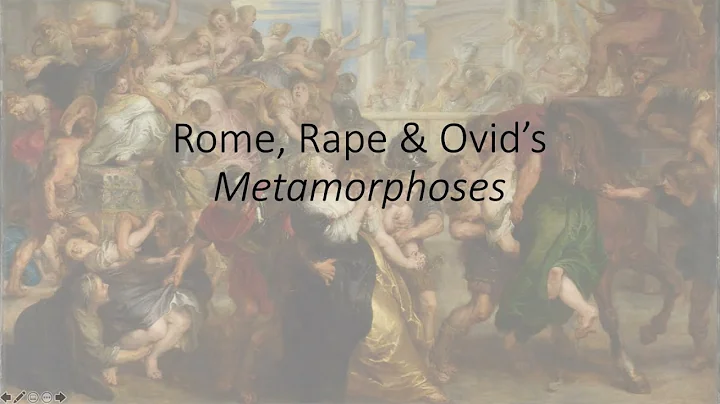 Day 27: Ovid's Metamorphoses