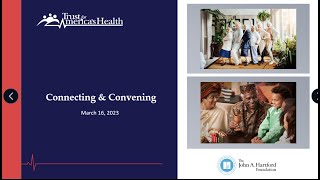AFPHS Training March 2023 Connecting and Convening