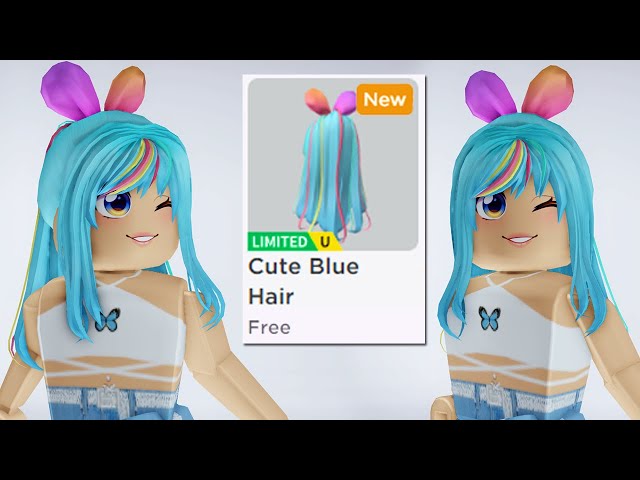 roblox hair blue｜TikTok Search