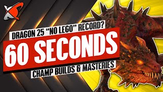 DRAGON 25 In 60 Seconds WITHOUT Legendary Champions | RAID: Shadow Legends screenshot 3