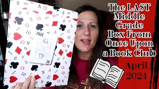 The Last Once Upon a Book Club Middle Grade Book Subscription Box UNBOXING | It will be replaced!