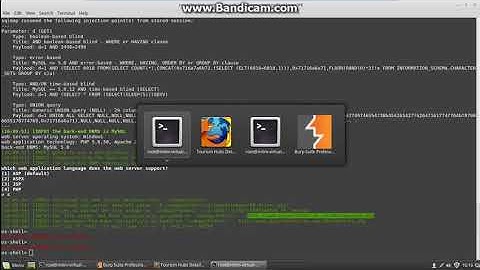 Upload shell in a website