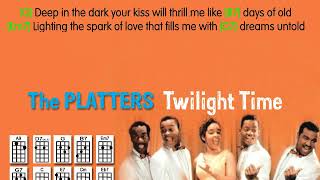 Download Lagu The Platters ~ Twilight Time....(Ukulele PlayAlong w/Easy Chords) MP3