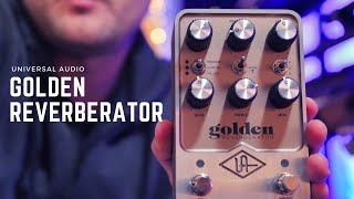 Universal Audio Golden Reverberator w Synth - First Play & Deep Dive w Mike Pensini!