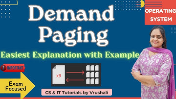 OS 24 : Demand Paging Made Simple | Clear Explanation with Example