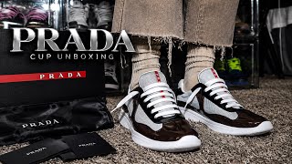 Prada American Cup 'Brown & Black' | Unboxing & On Foot Review!