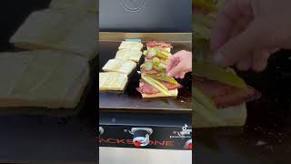 Cheesy Ham & Pickle Melts